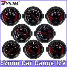 2 Turbo Boost Gauge 52mm Smoke Lens With Sensor Boost Gauge Bar Psivacuumwate