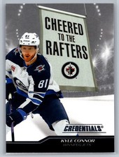 2024-25 Upper Deck Credentials  Cheered to the Rafters Kyle Connor Jets  #CR-KC