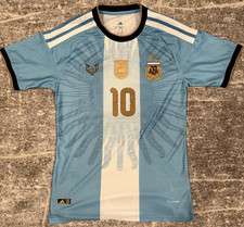 PRE-PRODUCTION Lionel Messi 10 Argentina Team AFA Farewell Jersey Player Version