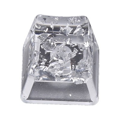 Silver Foil Resins Keycap OEM Profile Translucents Keycap for Mechanical