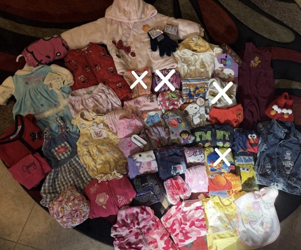 HUGE VINTAGE BABY/KIDS CLOTHING LOT
Opens in a new window or tab