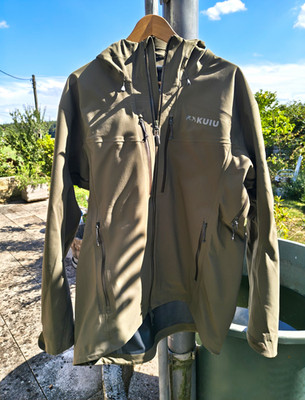 KUIU Kutana Storm Shell Herren Jacke XL Grün  Jagd Outdoor Windbreaker