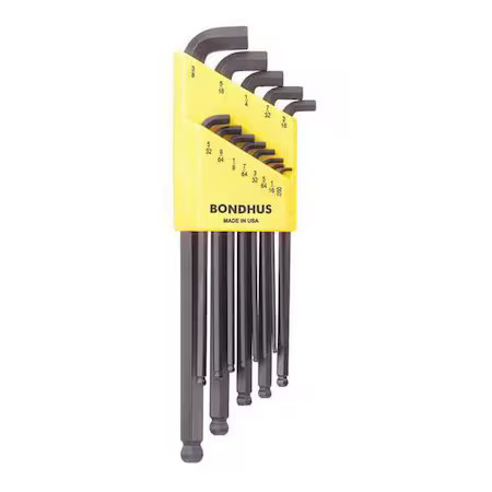 Bondhus 16537 13 Piece Sae L-Shape Hex Key Set, 16537 | eBay