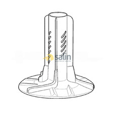 GENUINE WESTINGHOUSE WASHING MACHINE AGITATOR & FILTER FRAME (NO CUP)