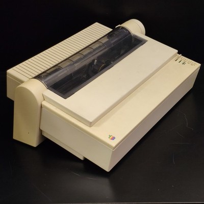 RETROCOMPUTER DRUCKER APPLE MACINTOSH MAC VINTAGE COMPUTER IMAGEWRITER 2