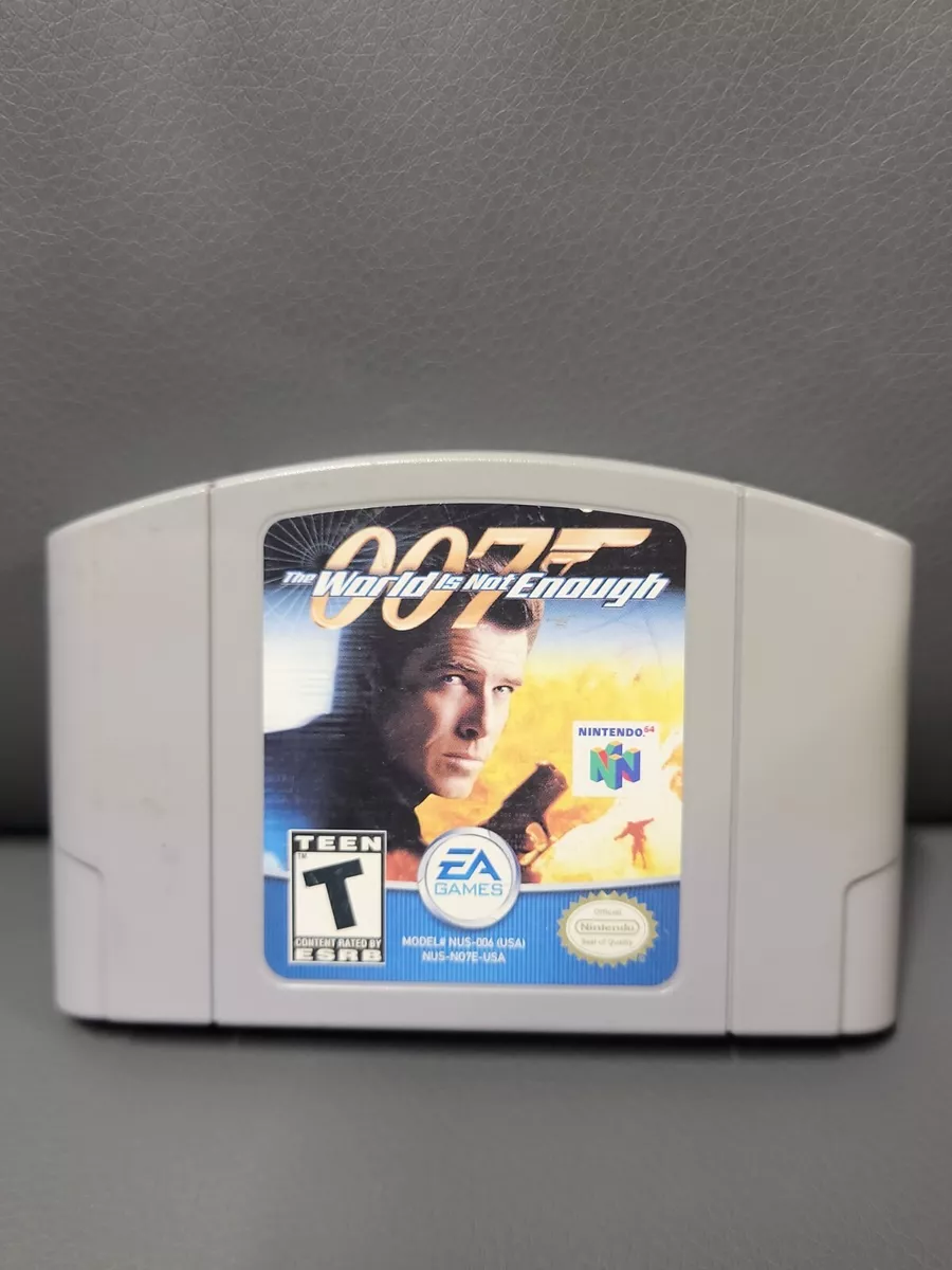 GOLDENEYE 007 ~ WORLD IS NOT ENOUGH ~ Nintendo 64 ~ N64 ~ Used Games ~  Excellent