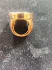Kenneth Lane Coral epoxy  enamel  ring — photo 3