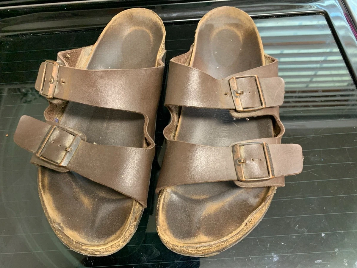 43 M10 Brown Double Strap Unisex Sandals Made in Germany eBay