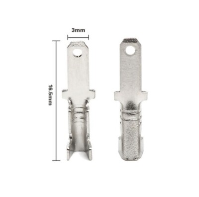 600 Pzi 10-22 AWG Connettori Elettrici Non Isolati Puntalino Terminali a Crimpare Capicorda Di Testa Per Terminali Boccole per Cavi Terminali a Filo per Progetti di Elettrica 0.5/0.75/1/1.5/2.5/4/6mm²