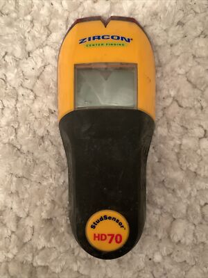 Zircon StudSensor HD70 Stud Finder Multiscanner Center Finding