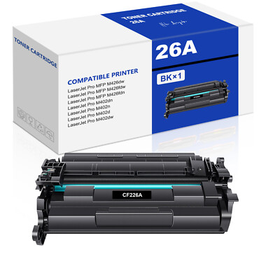 #ad CF226A CF226X Black Toner For HP 26A 26X LaserJet Pro M402dn M402dw M426fdw Lot $17.56
