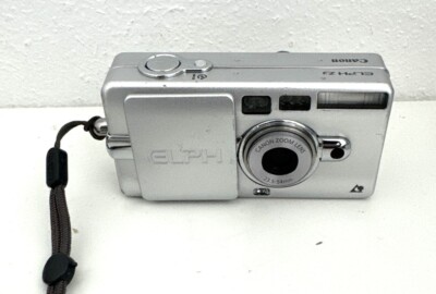 Silver Canon ELPH Z3 Compact Digital APS Point Shoot Camera Zoom