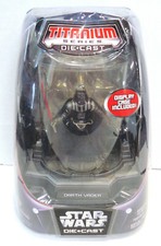 Star Wars: Darth Vader Die-Cast Figure 2005 Hasbro New Titanium Series