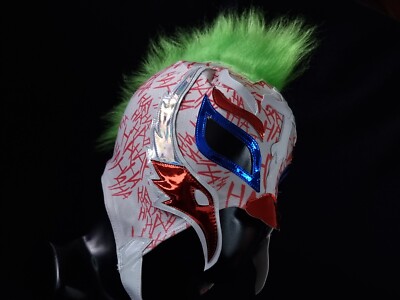 JOKER MASK WRESTLING MASK LUCHADOR WRESTLER LUCHA LIBRE MEXICAN MASK