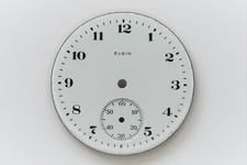 16S Elgin Pocket Watch Porcelain Dial 1055