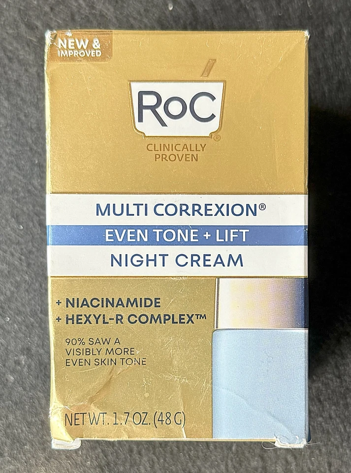 RoC Multi Correxion Night Cream 1.7 oz • Even Tone + Lift • 5-in-1 💙 - Image 2 of 4