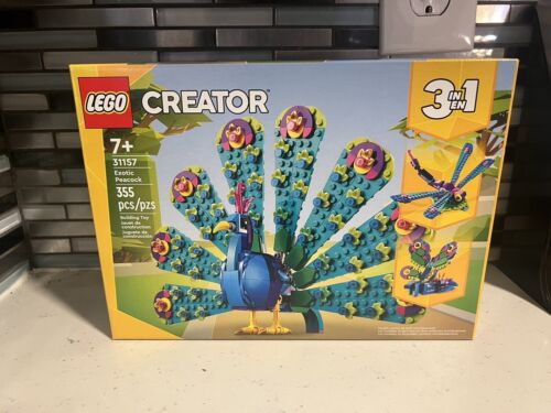 NEW 2024 Lego 31157 Exotic Peacock 3-In-One IN HAND READY TO SHIP - Picture 1 of 2