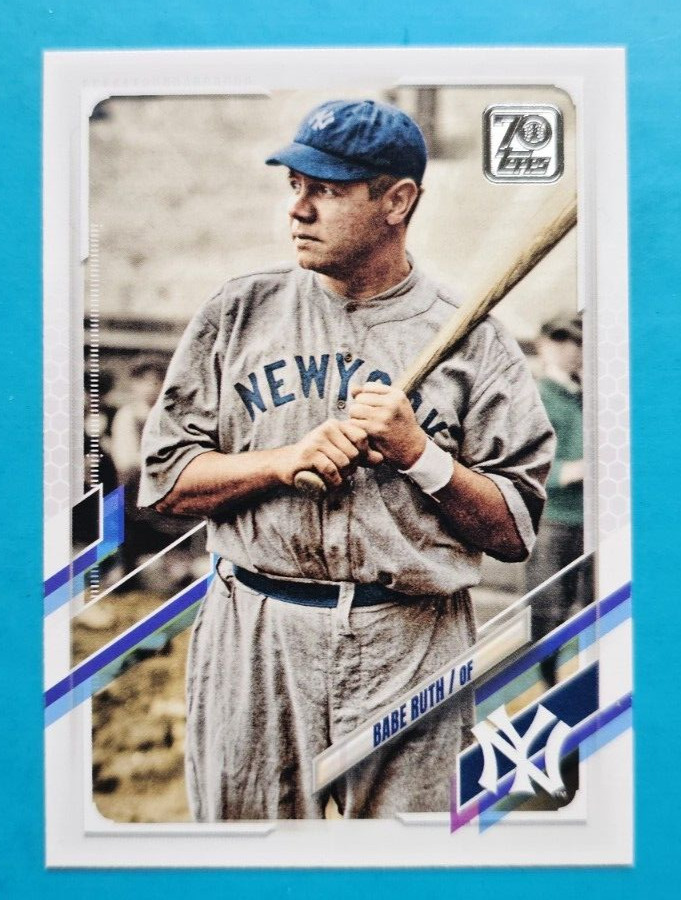 2021 Topps 2 - Babe Ruth - SSP Legend Variation #449
