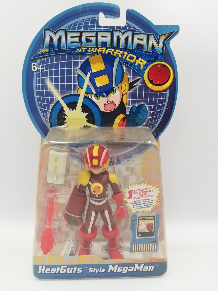 MegaMan NT Warrior Heatguts Style Megaman 6'' Figure Capcom 2004