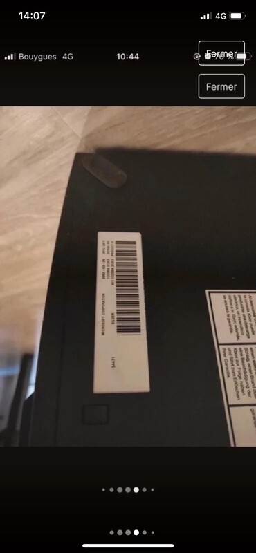 Microsoft Xbox Console de Jeu - Noire