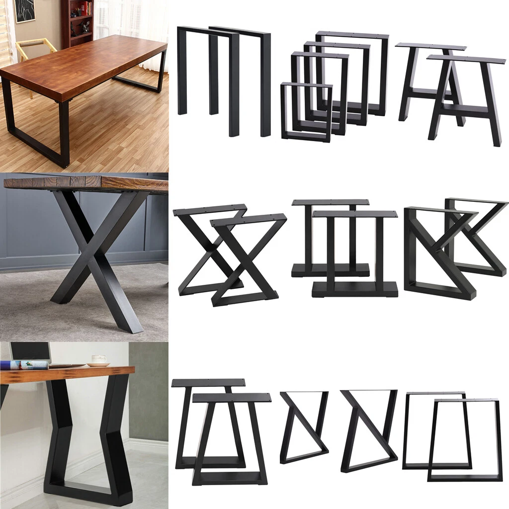 Metal box table legs outlet