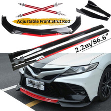 For Toyota Camry 2000-2017 Front Bumper Lip Splitterspoiler Side Skirt Bod Kit