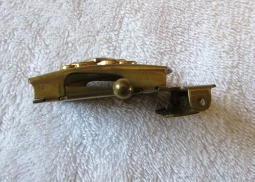 Vintage US Naval Officer Belt Buckle Solid Brass Made in USA GEMSCO 2.5"W, 1.5"H - Picture 9 of 10