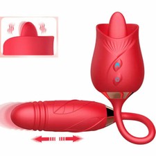 10 speed for Rose Female Anniversary Female Birthday Gift Massage Tongue Licking