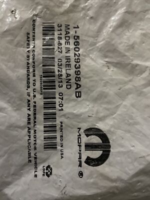 OEM 08-10 Mopar Dodge Dakota Ram TPMS Tire Pressure Sensor Valve Stem 1-5602939A