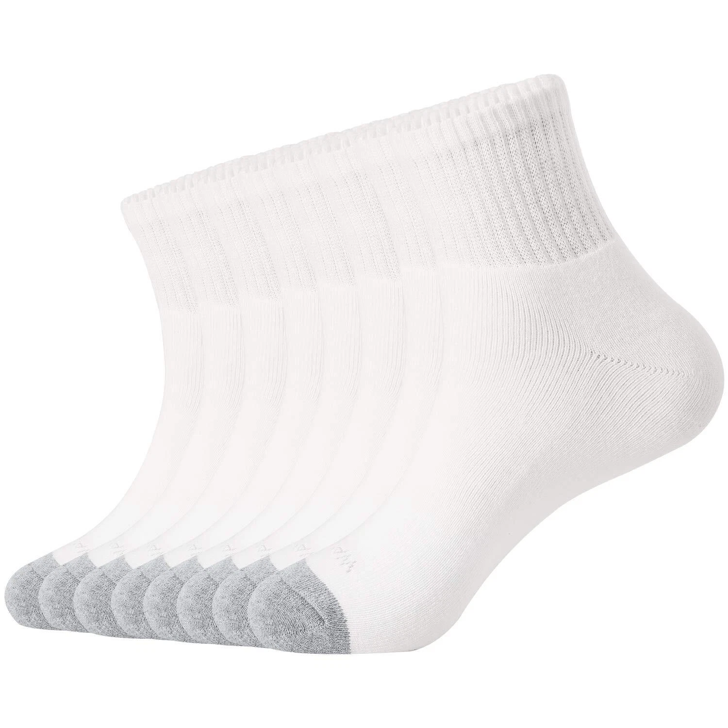 Men's Athletic Ankle Socks 3-8 Pairs Thick Cushion Running Socks for Men&Wome...