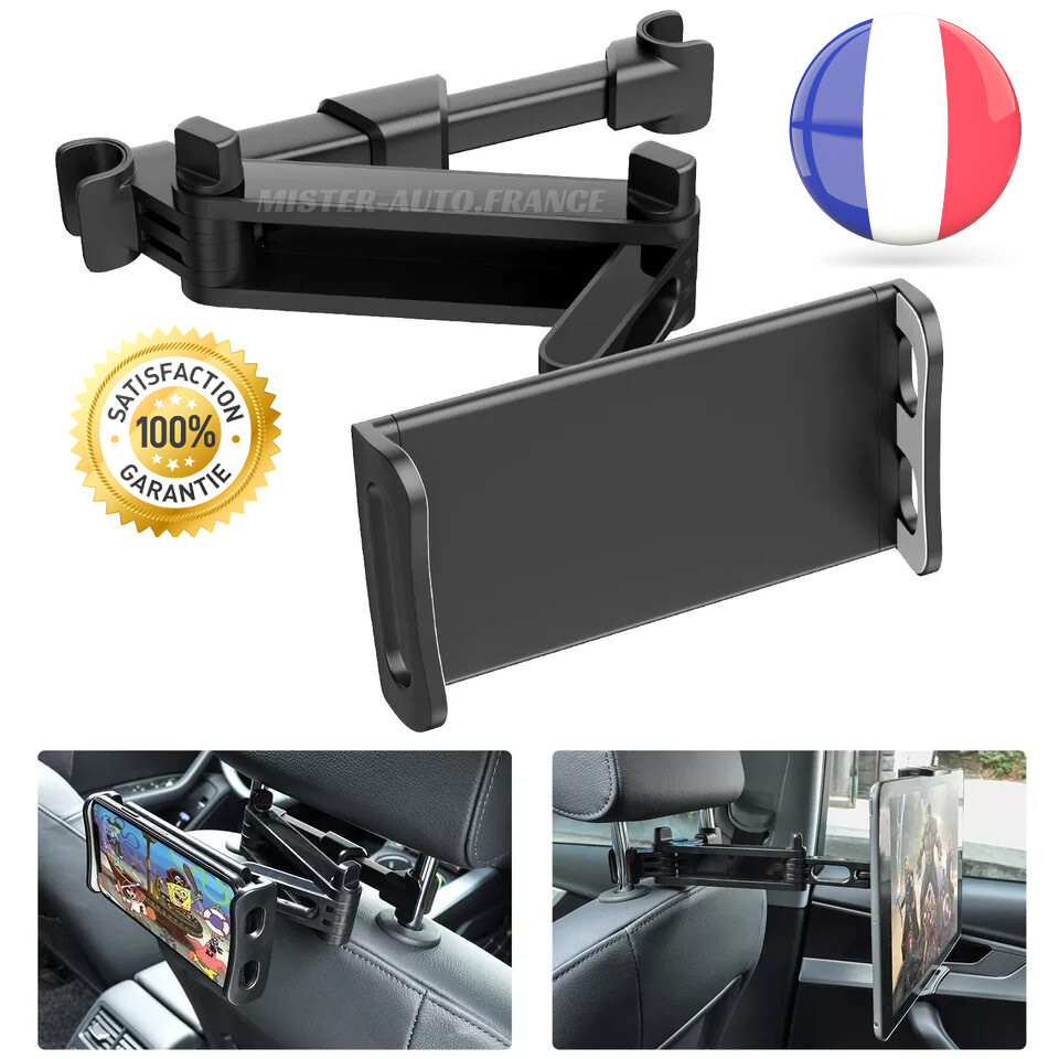 Support tablette voiture arrière anti vibration pour éviter le mal des transports