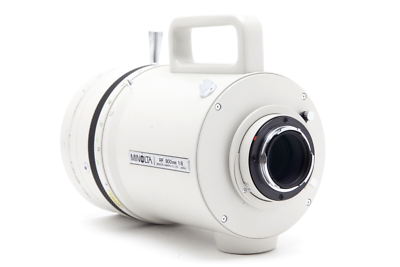 パ*ダ様 Minolta RF 800mm F8 ミノルタMD Minolta RF 800mm f8 Reflex MD Lens with Filters, Manual, & Case