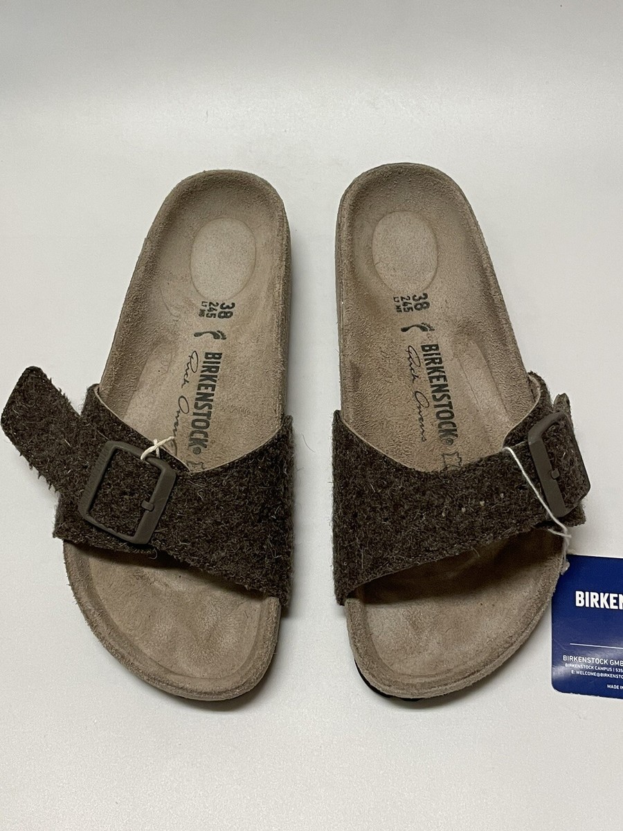 Rick Owens x Birkenstock Madrid Extro Sandals Brown Women's