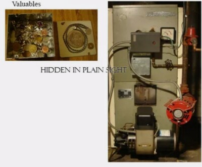 Emergency Stash IMPROVED PERMANENT OR MAGNET LOCKING HIDDEN SECRET SAFE, 