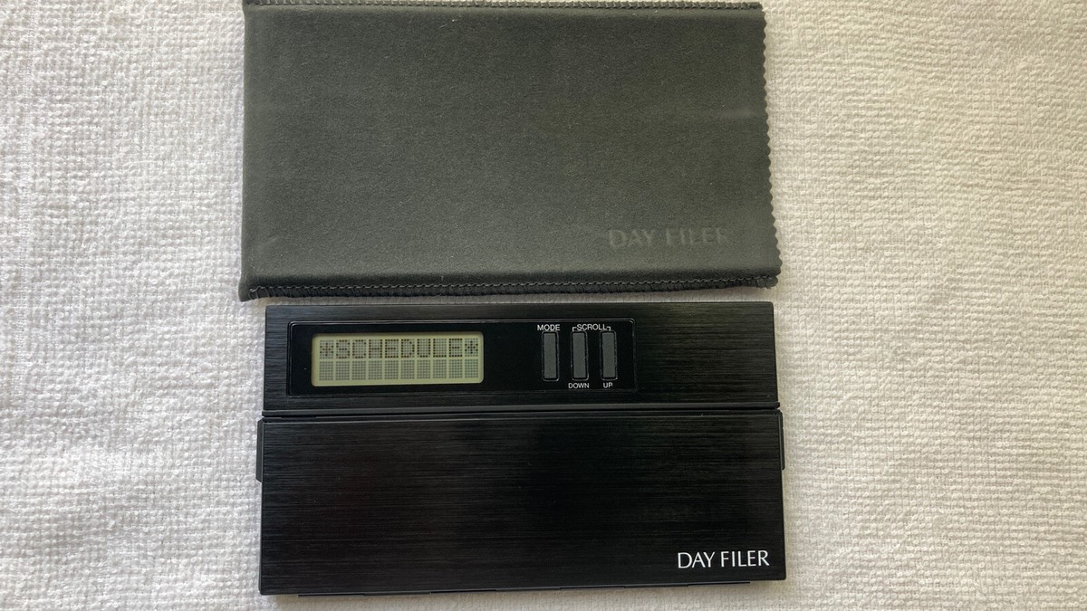 SEIKO SⅡ DF-X7000B DAY FILER Seiko Instruments Electronic Dictionary DAYFILER DF X7000FR