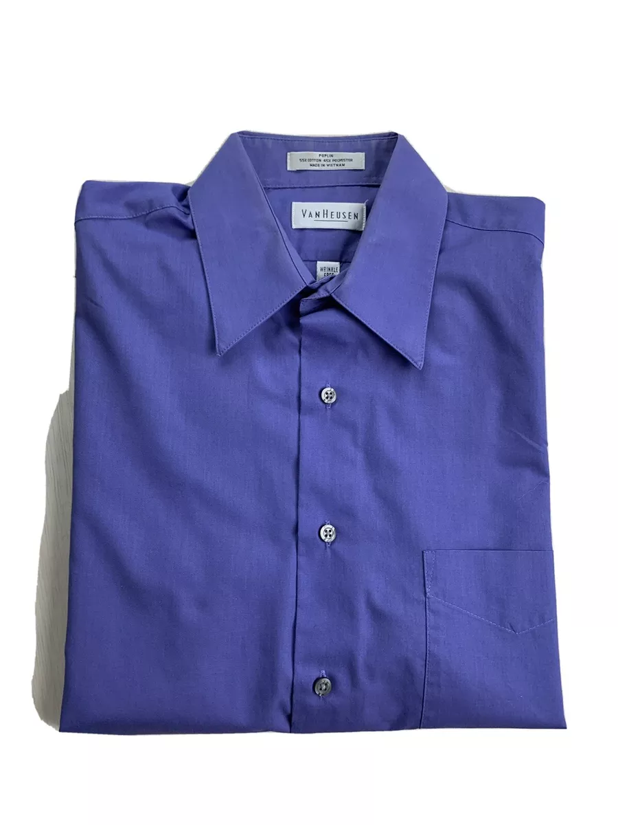 Van heusen hotsell purple dress shirt