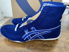 Asics Wrestling Shoes EX-EO special order 1083A001 Blue x Blue x White