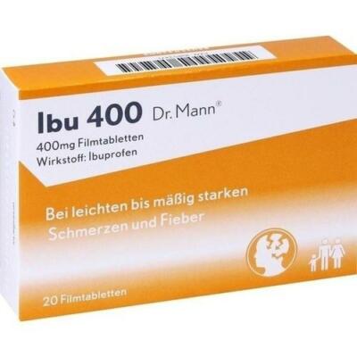 IBU 400 Dr.Mann Filmtabletten 20 St PZN 10853471