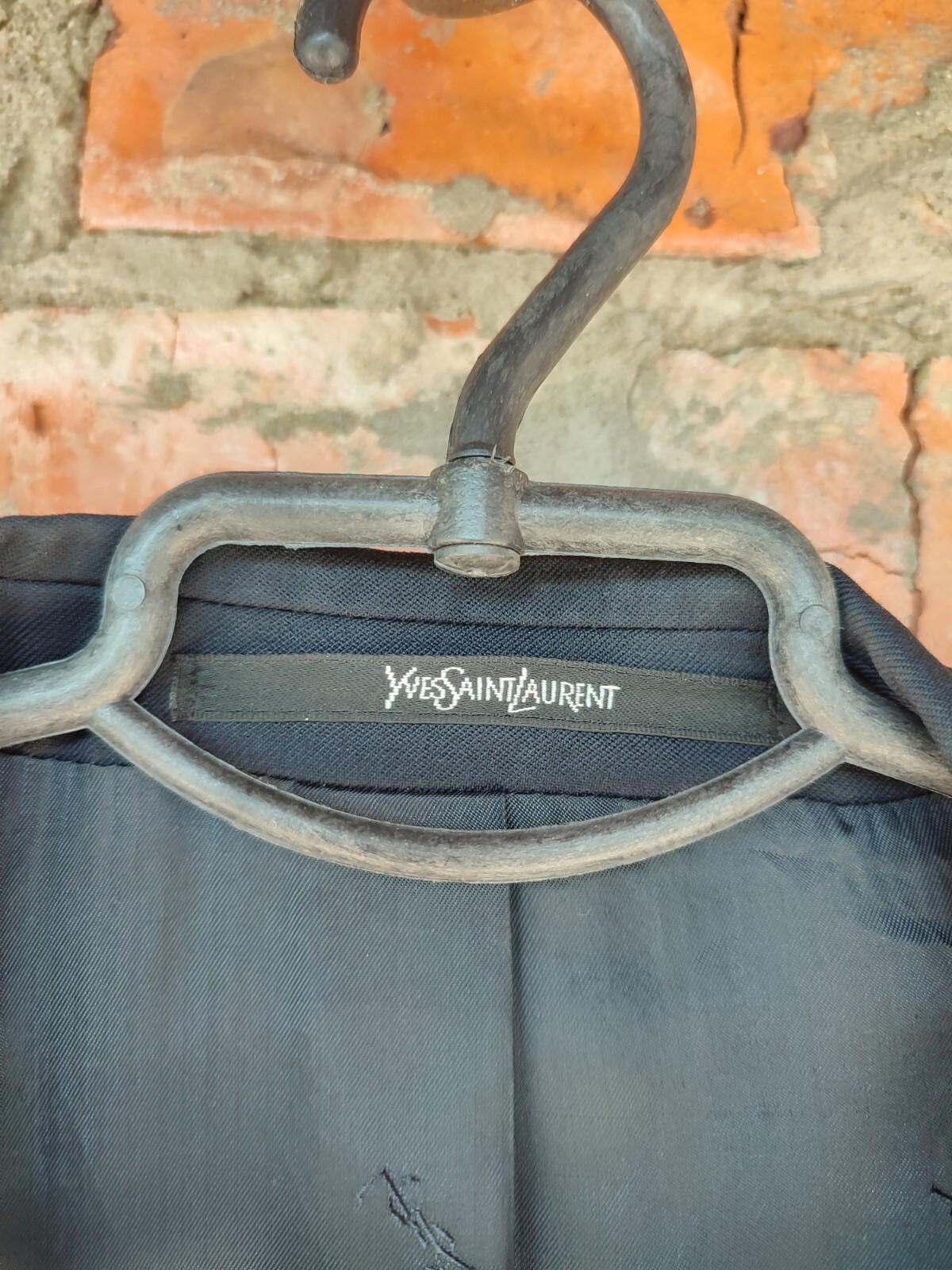 Blazer Giacca Doppio Petto Yves Saint Laurent YSL Lana Unisex