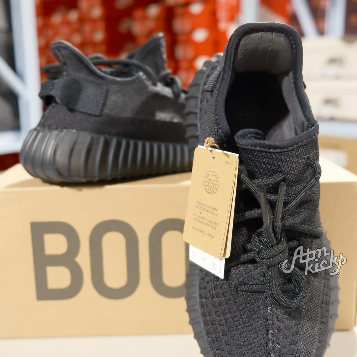 Adidas Yeezy Boost 350 V2 Onyx (2022/2023) HQ4540 Men's|Gift