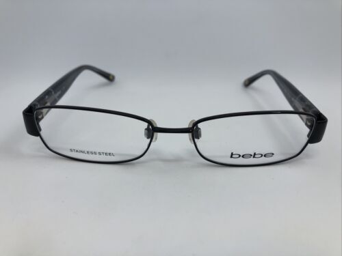 BEBE BB5005 Mauve Polished/Silver Eyeglasses Frame 51-15-130 - FRAMES ONLY BEBE BB5005 Mauve Polished/Silver Eyeglasses Frame 51-15-130  main image 4
