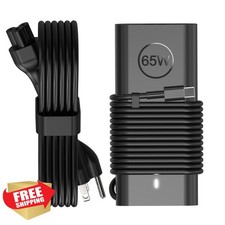 65W USB-C Laptop Charger Dell Latitude XPS Inspiron