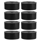 8Pcs Reusable Black Plastic Hole Plugs for Cat Tree Scratch Post Replacement