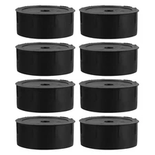 8Pcs Plugs en plastique noir réutilisable pour le remplacement de l'arbre de chat