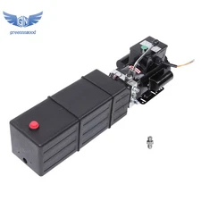 2HP Hydraulic Pump 4 Gallon Single Phase Car Lift Motor, 3450 RPM 16 Quart