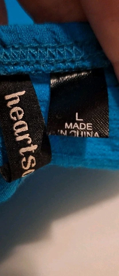 Y2K 00s Jrs L Babydoll Embroidered Floral Top Festival Boho Going Out Lace Strap - Image 4 of 4