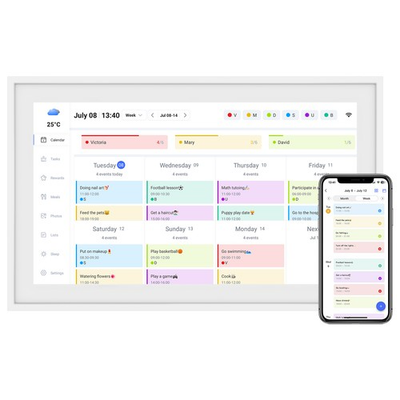 #ad #ad 15.6#x27;#x27; Digital Calendar Chore Chart Wall Touchscreen Smart Electronic Calendar $199.50
