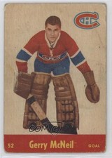 1955-56 Parkhurst Gerry McNeil #52 pb9
