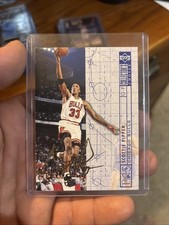 Scottie Pippen Collector's Choice 94-95 1994 GOLD SIGNATURE Spanish card #375