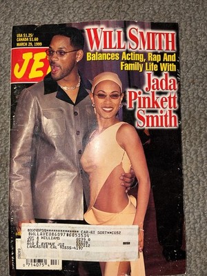 Vintage Jet Magazine Will Smith Jada Pinkett Smith Cover March 29 1999